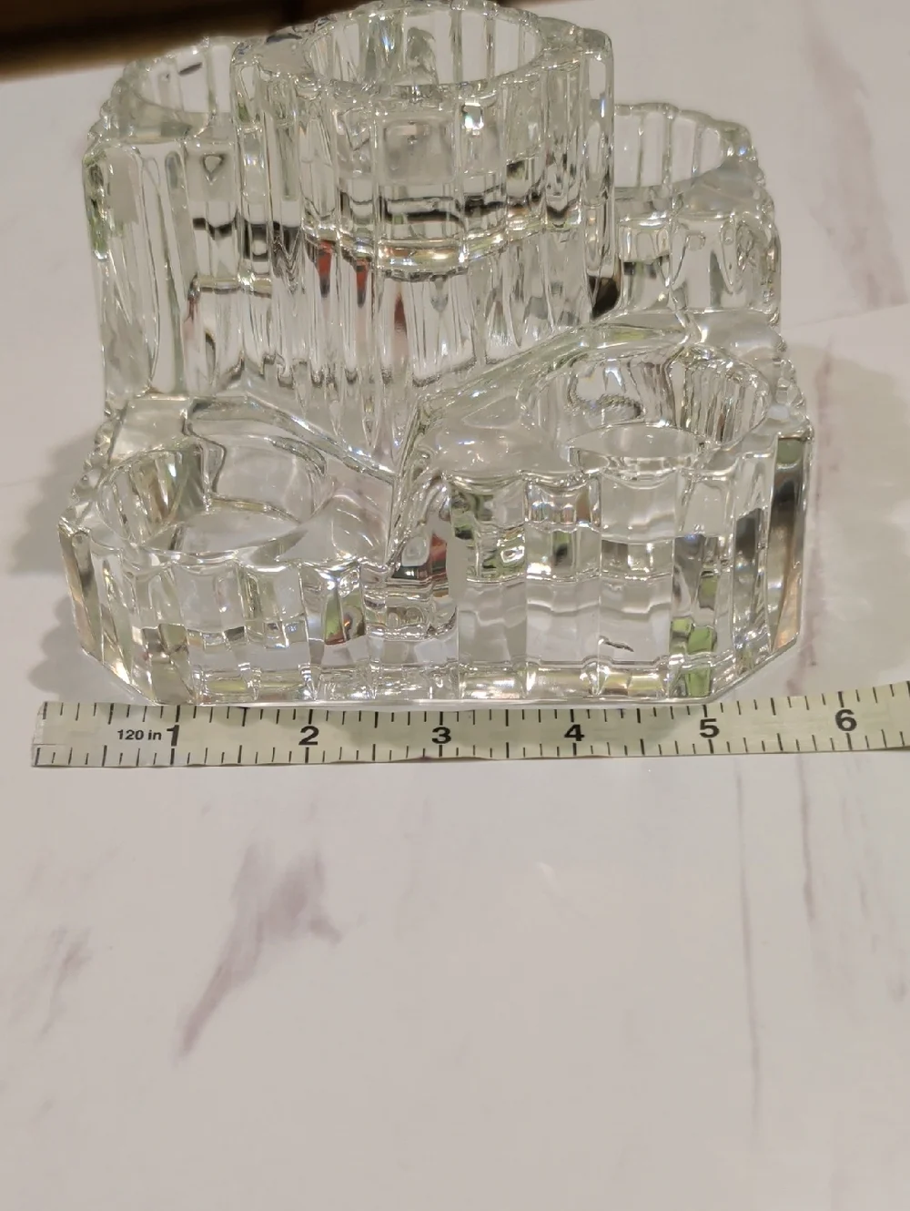 PartyLite Lead Crystal Candle Holder - Picture 3 of 5